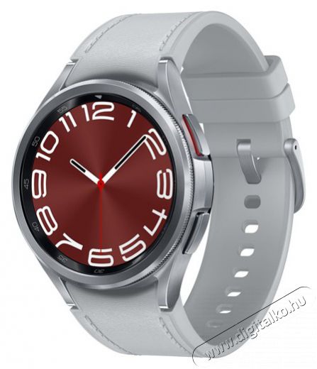 SAMSUNG SM-R950NZSAEUE Watch 6 Classic (43mm) ezüst okosóra Mobil / Kommunikáció / Smart - Okos eszköz - Okosóra - 488869