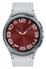 SAMSUNG SM-R955FZSAEUE Watch 6 Classic (43mm) LTE ezüst okosóra Mobil / Kommunikáció / Smart - Okos eszköz - Okosóra - 488873