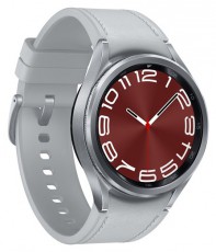 SAMSUNG SM-R955FZSAEUE Watch 6 Classic (43mm) LTE ezüst okosóra Mobil / Kommunikáció / Smart - Okos eszköz - Okosóra - 488873