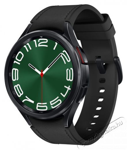 SAMSUNG SM-R965FZKAEUE Watch 6 Classic (47mm) LTE fekete okosóra Mobil / Kommunikáció / Smart - Okos eszköz - Okosóra - 488874