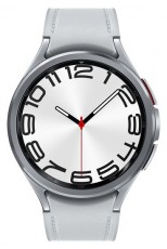 SAMSUNG SM-R965FZSAEUE Watch 6 Classic (47mm) LTE ezüst okosóra Mobil / Kommunikáció / Smart - Okos eszköz - Okosóra - 488859