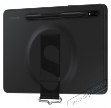 SAMSUNG EF-GX700CBEGWW Galaxy Tab S8 strap cover fekete védőtok Mobil / Kommunikáció / Smart - Tablet / E-book kiegészítő, tok - Tablet tok - 480351