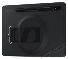 SAMSUNG EF-GX700CBEGWW Galaxy Tab S8 strap cover fekete védőtok Mobil / Kommunikáció / Smart - Tablet / E-book kiegészítő, tok - Tablet tok - 480351