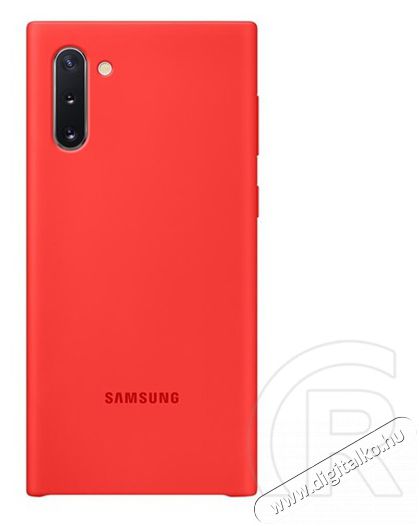SAMSUNG EF-PN970TREG Galaxy Note 10 piros szilikon h&aacute;tlap Mobil / Kommunik&aacute;ci&oacute; / Smart - Mobiltelefon kieg&eacute;sz&iacute;tő / tok - Tok / h&aacute;tlap - 413092