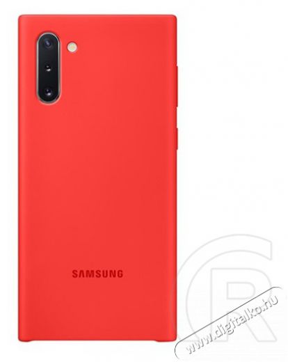 SAMSUNG EF-PN970TREG Galaxy Note 10 piros szilikon h&aacute;tlap Mobil / Kommunik&aacute;ci&oacute; / Smart - Mobiltelefon kieg&eacute;sz&iacute;tő / tok - Tok / h&aacute;tlap - 413092