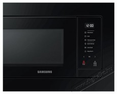 SAMSUNG MG23A7318CK/E2 fekete beépíthető mikrohullámú sütő Konyhai termékek - Mikrohullámú sütő - Mikrohullámú sütő (beépíthető) - 479959