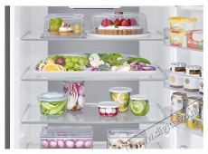 SAMSUNG RB53DG703DB1EO Alulfagyasztós hűtőszekrény, SmartThings, 538 L, No Frost, D energiaosztály, Fekete grafit Konyhai termékek - Hűtő, fagyasztó (szabadonálló) - Alulfagyasztós kombinált hűtő - 495764