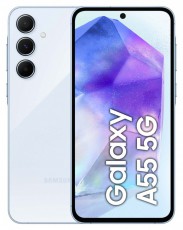 SAMSUNG SM-A556BLBCEUE Galaxy A55 6,5 5G 8/256GB DualSIM király jegeskék okostelefon Egyéb - Nem forgalmazzuk ! - 497046