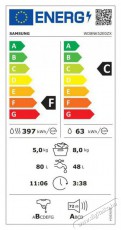 SAMSUNG WD8NK52E0ZX/LE Slim Mosó-szárítógép Háztartás / Otthon / Kültér - Mosógép / szárítógép - Mosó-szárítógép - 497998