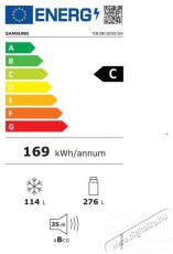 SAMSUNG RB38C600CS9/EF alulfagyasztós hűtő Konyhai termékek - Hűtő, fagyasztó (szabadonálló) - Alulfagyasztós kombinált hűtő - 500800