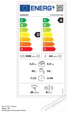 SAMSUNG WD90DG5B15BBLE elöltöltős mosó-szárítógép Háztartás / Otthon / Kültér - Mosógép / szárítógép - Mosó-szárítógép - 500801