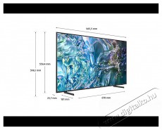 SAMSUNG QE43Q60DAUXXH 4K UHD Smart QLED TV Televíziók - LED televízió - UHD 4K felbontású - 500839