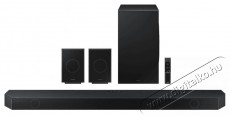 SAMSUNG HW-Q990D/EN 11.1.4 csatornás hangprojektor vezeték nélküli mélynyomóval és hátsó hangszórókkal Audio-Video / Hifi / Multimédia - Hangprojektor / soundbar - Mélyládával - 500926