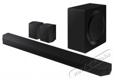 SAMSUNG HW-Q990D/EN 11.1.4 csatornás hangprojektor vezeték nélküli mélynyomóval és hátsó hangszórókkal Audio-Video / Hifi / Multimédia - Hangprojektor / soundbar - Mélyládával - 500926