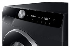SAMSUNG WW90DG6U25LBU4 fekete 9 kg elöltöltős mosógép Háztartás / Otthon / Kültér - Mosógép / szárítógép - Elöltöltős normál (60cm-ig) mosógép - 501067