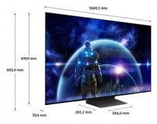 SAMSUNG 48 QE48S90DAEXXH 4K UHD Smart OLED TV Televíziók - OLED televízió - UHD 4K felbontású - 501524