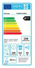 SAMSUNG DV90CGC2A0ABLE 9 kg hőszivattyús szárítógép Háztartás / Otthon / Kültér - Mosógép / szárítógép - Szárítógép - 501465