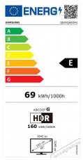SAMSUNG 65 QE65Q60DAUXXH 4K UHD Smart QLED TV Televíziók - OLED televízió - UHD 4K felbontású - 501559