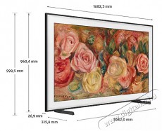 SAMSUNG 75 QE75LS03DAUXXH 4K UHD Smart QLED TV Televíziók - LED televízió - UHD 4K felbontású - 501108