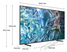 SAMSUNG 75 QE75Q60DAUXXH 4K UHD Smart QLED TV Televíziók - LED televízió - UHD 4K felbontású - 501107