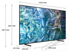 SAMSUNG 50 QE50Q60DAUXXH 4K UHD Smart QLED TV Televíziók - LED televízió - UHD 4K felbontású - 501113
