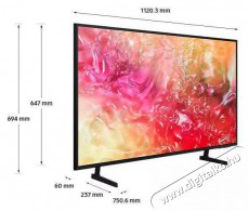 SAMSUNG 50 UE50DU7172UXXH Crystal 4K UHD Smart TV Televíziók - LED televízió - UHD 4K felbontású - 501114