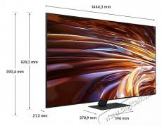 SAMSUNG 65 QE65QN95DATXXH 4K UHD Smart NeoQLED TV Televíziók - LED televízió - 1080p Full HD felbontású - 501079