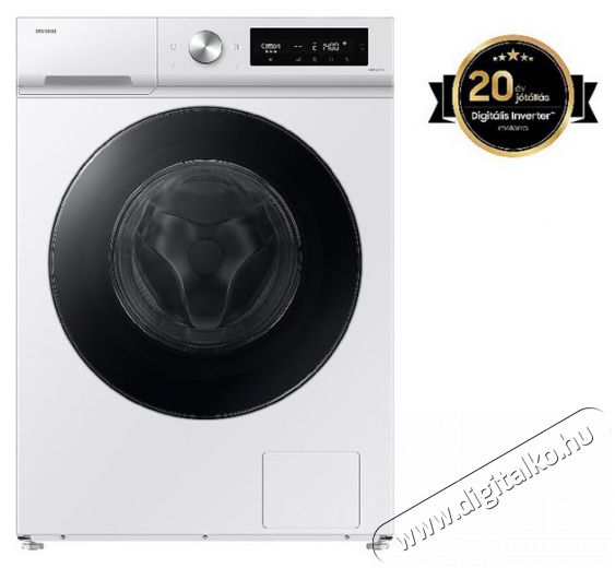 SAMSUNG WD11DB7B85GWU4 10 kg elöltöltős mosó-szárítógép Háztartás / Otthon / Kültér - Mosógép / szárítógép - Mosó-szárítógép - 502612