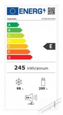 SAMSUNG RT38CG6624S9EO felülfagyasztós hűtőszekrény Konyhai termékek - Hűtő, fagyasztó (szabadonálló) - Felülfagyasztós kombinált hűtő - 501452