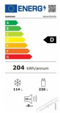 SAMSUNG RB34A7B5DS9/EF alulfagyasztós hűtőszekrény Konyhai termékek - Hűtő, fagyasztó (szabadonálló) - Alulfagyasztós kombinált hűtő - 371215