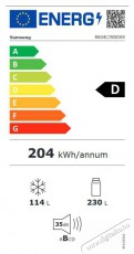 SAMSUNG RB34C7B5DS9/EF HŰTŐ ALULFAGYASZTÓS Konyhai termékek - Hűtő, fagyasztó (szabadonálló) - Alulfagyasztós kombinált hűtő - 479280