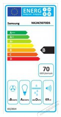 SAMSUNG NK24C5070DS/UR kürtős fali páraelszívó Konyhai termékek - Páraelszívó - Kürtős - 501491