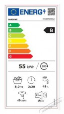 SAMSUNG WW80T654DLH/S6 elöltöltős mosógép Háztartás / Otthon / Kültér - Mosógép / szárítógép - Elöltöltős normál (60cm-ig) mosógép - 364430