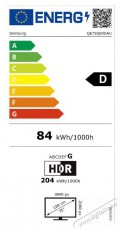 SAMSUNG 75 QE75Q60DAUXXH 4K UHD Smart QLED TV Televíziók - LED televízió - UHD 4K felbontású - 501107