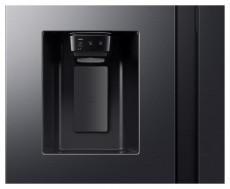 SAMSUNG RS70F64KEFEO Side-by-Side hűtőszekrény AI Energia üzemmóddal 640 L, fekete Konyhai termékek - Hűtő, fagyasztó (szabadonálló) - Amerikai típusú Side By Side hűtő - 505308