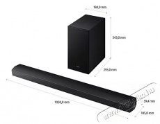 SAMSUNG HW-B750F/EN HANGPROJEKTOR Audio-Video / Hifi / Multimédia - Hangprojektor / soundbar - Mélyládával - 505503