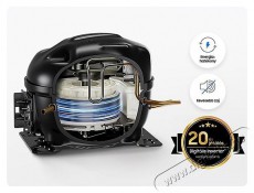 SAMSUNG RS70F65QETEO Side-by-Side hűtőszekrény AI Energia üzemmóddal 659 L, matt metál Konyhai termékek - Hűtő, fagyasztó (szabadonálló) - Amerikai típusú Side By Side hűtő - 505310