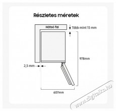 SAMSUNG DF18CB8700CRE1 szárító szekrény Háztartás / Otthon / Kültér - Mosógép / szárítógép - Szárítógép - 505492