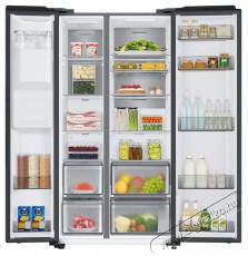 SAMSUNG RS68A884CB1/EF Konyhai termékek - Hűtő, fagyasztó (szabadonálló) - Amerikai típusú Side By Side hűtő - 504551