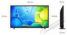 SAMSUNG UE40F6002FKXXH 101cm-es Full HD Smart TV Televíziók - LED televízió - 1080p Full HD felbontású - 506172