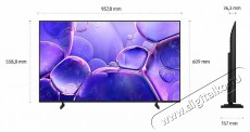 SAMSUNG UE43U8072FUXXH 109cm-es Crystal UHD 4K Smart TV Televíziók - LED televízió - UHD 4K felbontású - 506163