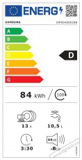 SAMSUNG DW60A6082BB/ET Konyhai termékek - Mosogatógép - Normál (60cm) beépíthető mosogatógép - 509255