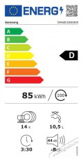 SAMSUNG DW60CG550I00ET Konyhai termékek - Mosogatógép - Normál (60cm) beépíthető mosogatógép - 509243