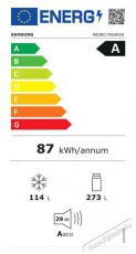 SAMSUNG RB38C7AGWS9/EF Konyhai termékek - Hűtő, fagyasztó (szabadonálló) - Alulfagyasztós kombinált hűtő - 509515