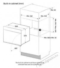SAMSUNG NV7B6795JAK/U3 Dual Cook Flex Újdonságok - Új termékek - 509820