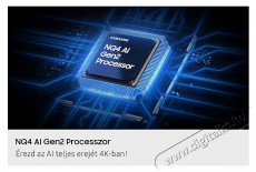 SAMSUNG QE65QN80FAUXXH 165cm-es Neo QLED 4K Vision AI Smart TV Televíziók - LED televízió - UHD 4K felbontású - 506162
