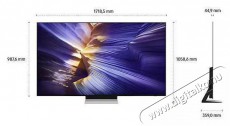 SAMSUNG QE77S90FAEXXH 196cm-es OLED 4K Vision AI Smart TV Televíziók - OLED televízió - UHD 4K felbontású - 506167