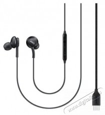 SAMSUNG USB-C Stereo HF Fekete (OOB Bulk) Audio-Video / Hifi / Multimédia - Fül és Fejhallgatók - Fülhallgató mikrofonnal / headset - 510201