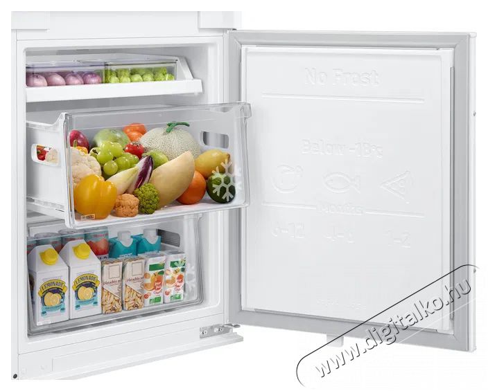 SAMSUNG BRB70F30BES0EO Konyhai term&eacute;kek - Hűtő, fagyaszt&oacute; (be&eacute;p&iacute;thető) - Alulfagyaszt&oacute;s kombin&aacute;lt hűtő - 509293