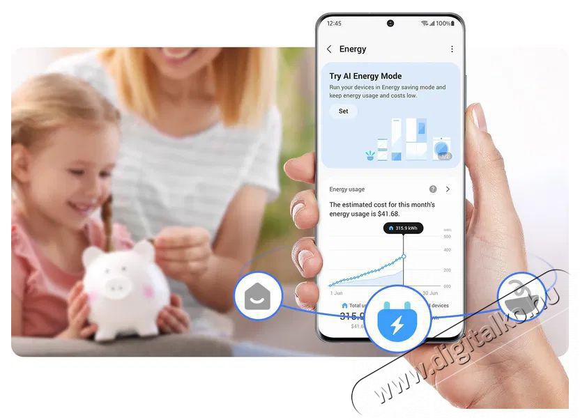 SAMSUNG BRB70F30BES0EO Konyhai term&eacute;kek - Hűtő, fagyaszt&oacute; (be&eacute;p&iacute;thető) - Alulfagyaszt&oacute;s kombin&aacute;lt hűtő - 509293